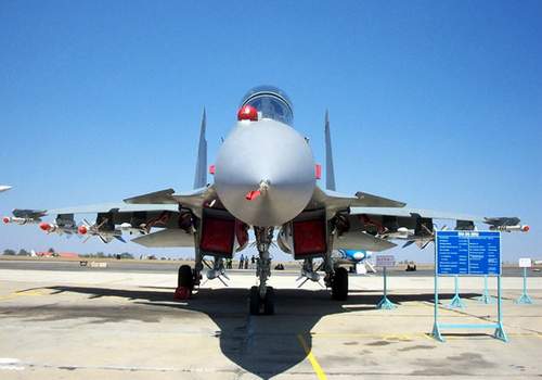 資料圖:印度蘇-30MKI戰(zhàn)斗機 資料圖:印度蘇-30MKI戰(zhàn)斗機