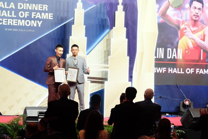 林丹、李宗偉入選世界羽聯(lián)名人堂