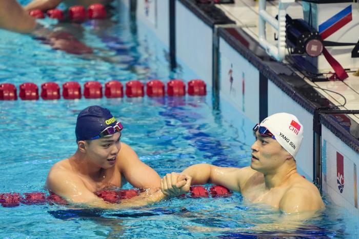 孫楊復(fù)出首秀奪冠