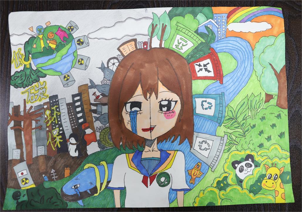 《低碳環(huán)?！?干婧冉 11歲