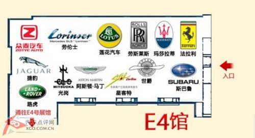 北京車展E1-E5重點(diǎn)車