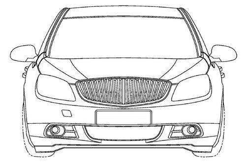 國內(nèi)即將上市 別克英朗三廂線圖曝光!
