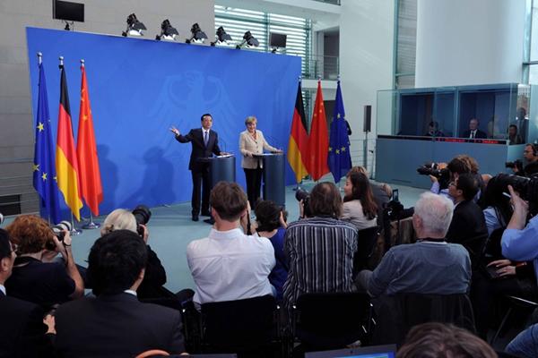 李克強總理;中德合作