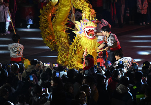 浙江杭州：非遺“盛會(huì)”里鬧元宵