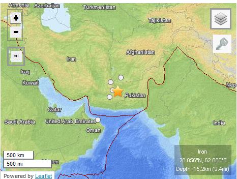 伊朗電視臺稱東南部地震已造成至少40人死亡