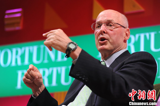 美國前財長保爾森:“習(xí)奧會”將建立互信增進(jìn)共識