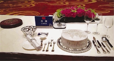 揭秘“亞信國宴”菜單餐具:五菜一湯國產餐瓷