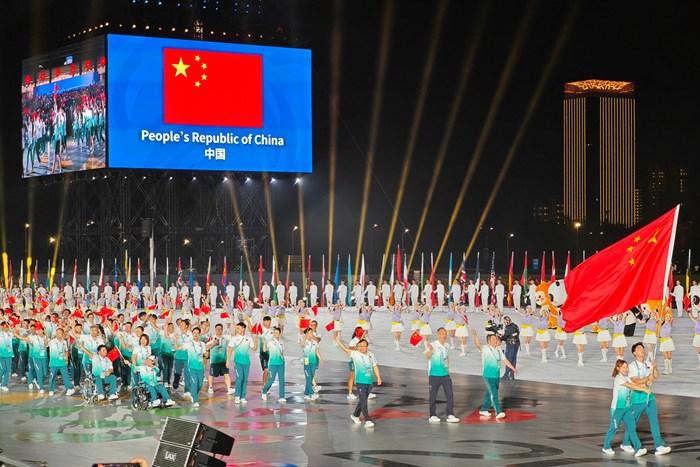 （成都世運(yùn)會）第12屆世界運(yùn)動會開幕式舉行